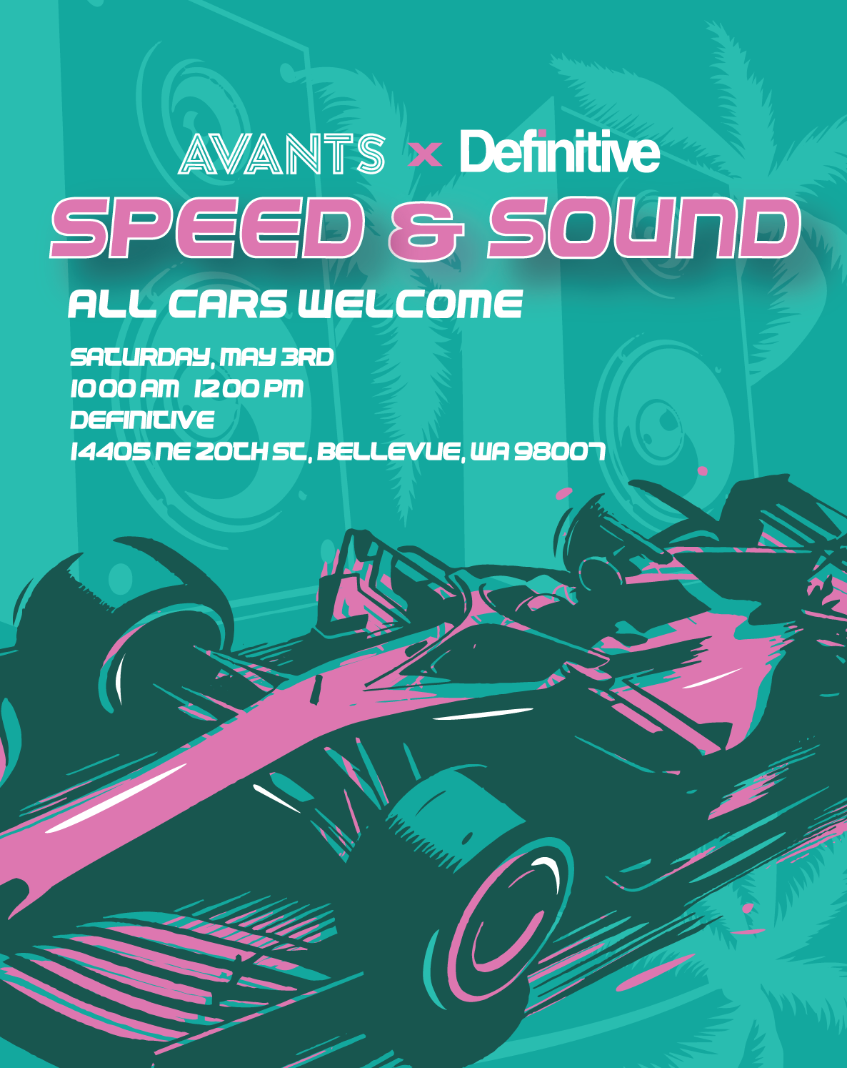 Speed Meets Sound on May 3rd