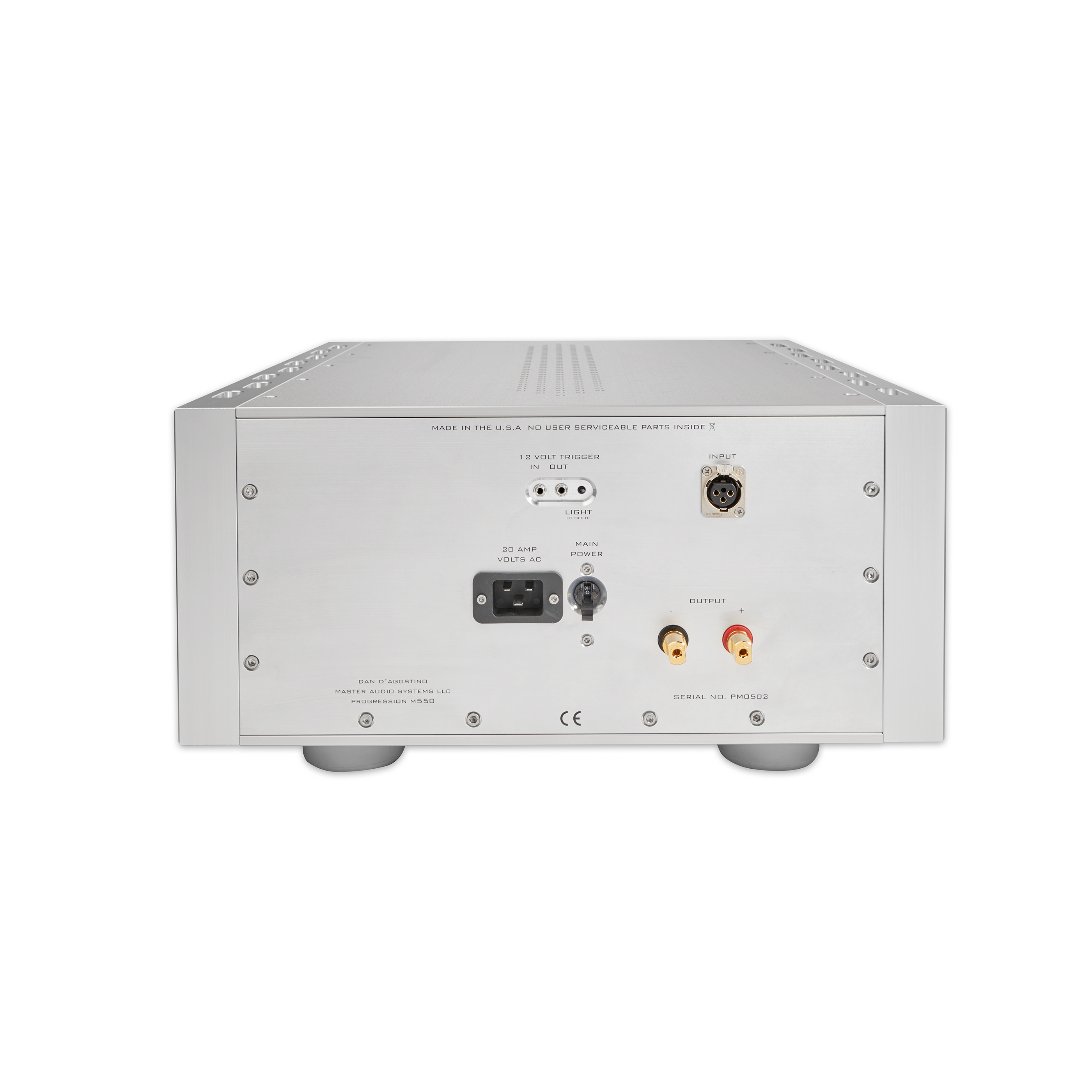 Dan D'Agostino Progression M550 Mono Amplifier