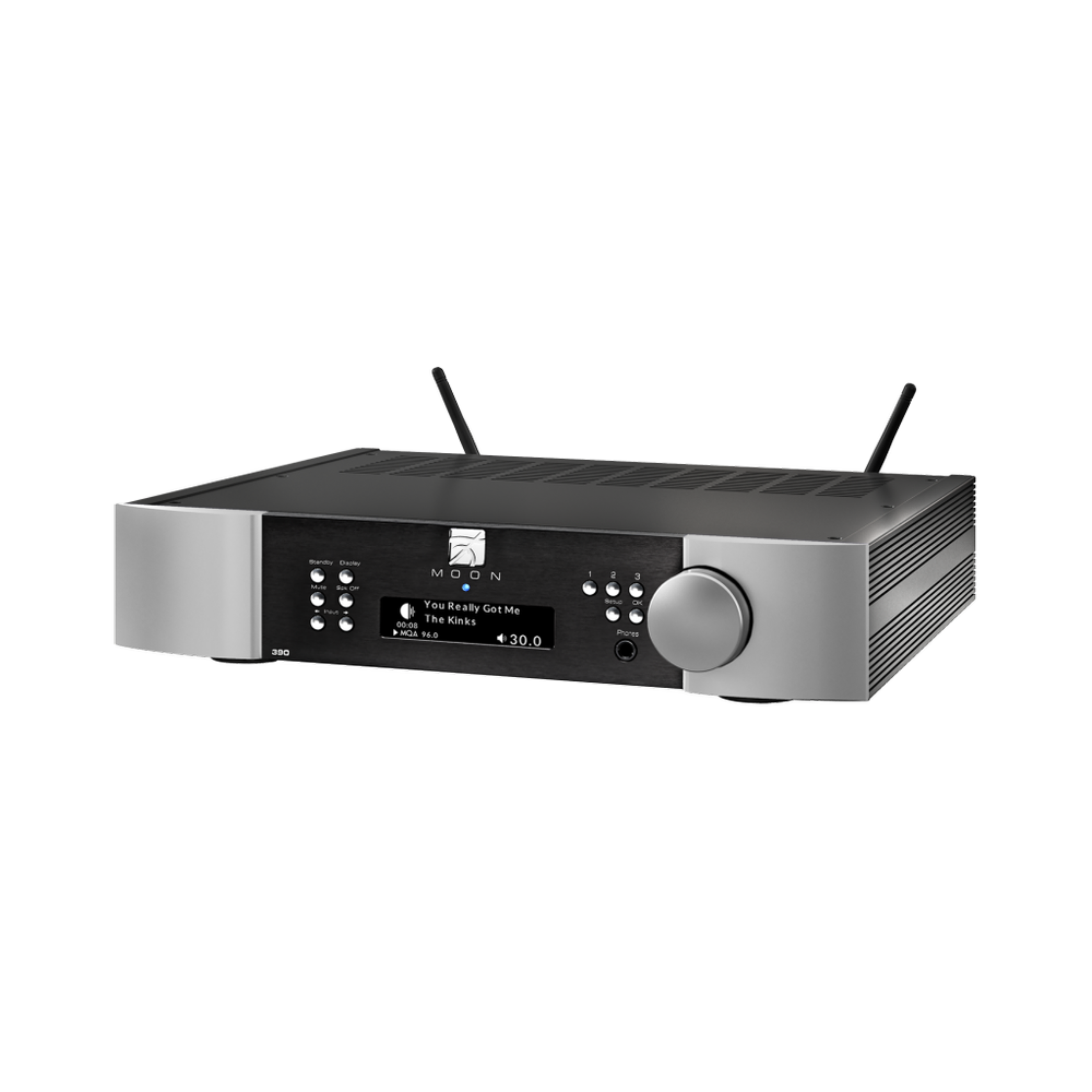 Pre-owned Moon by Simaudio 390 Network Player / Preamplifier / DAC — Two-Tone