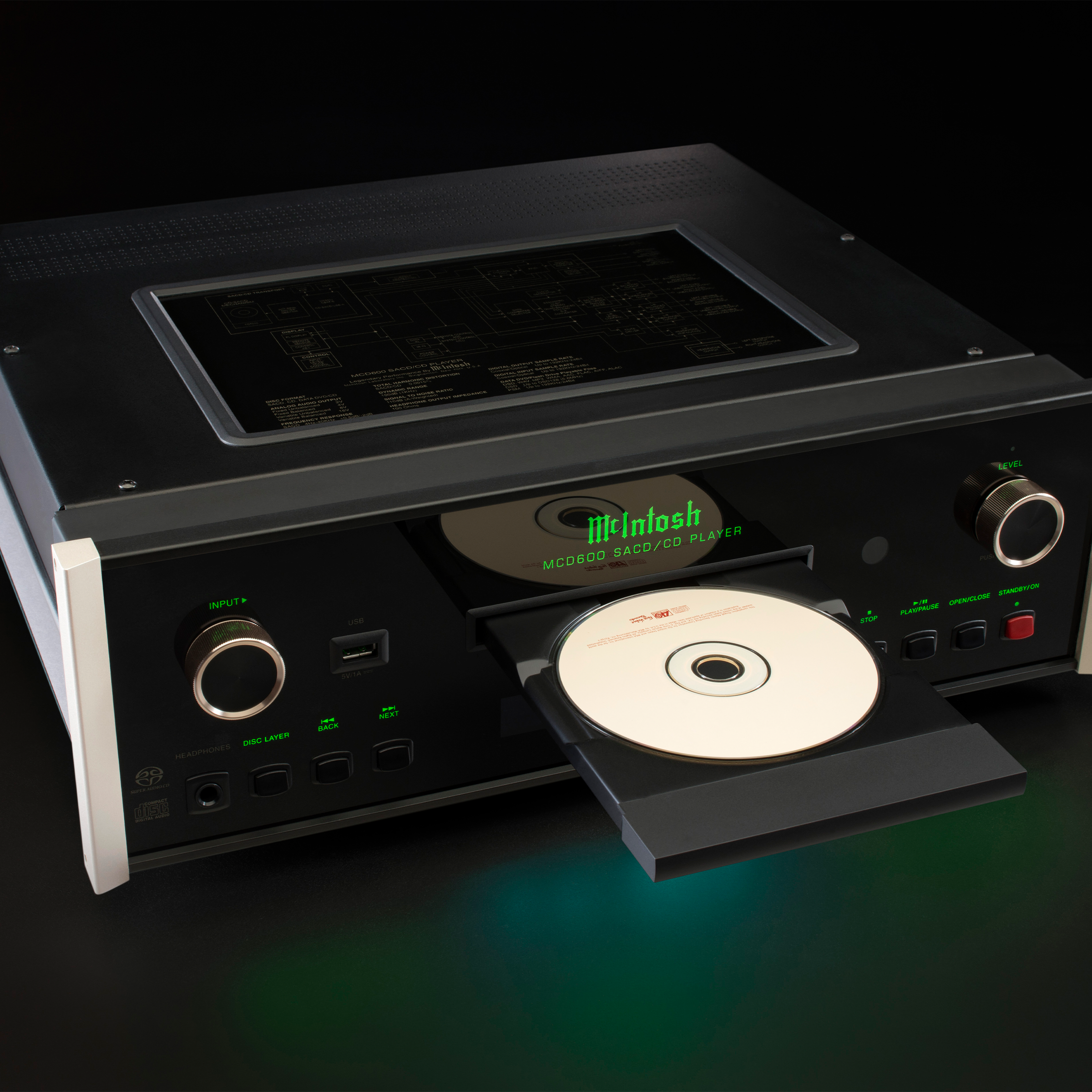 McIntosh MCD600 SACD/CD Player