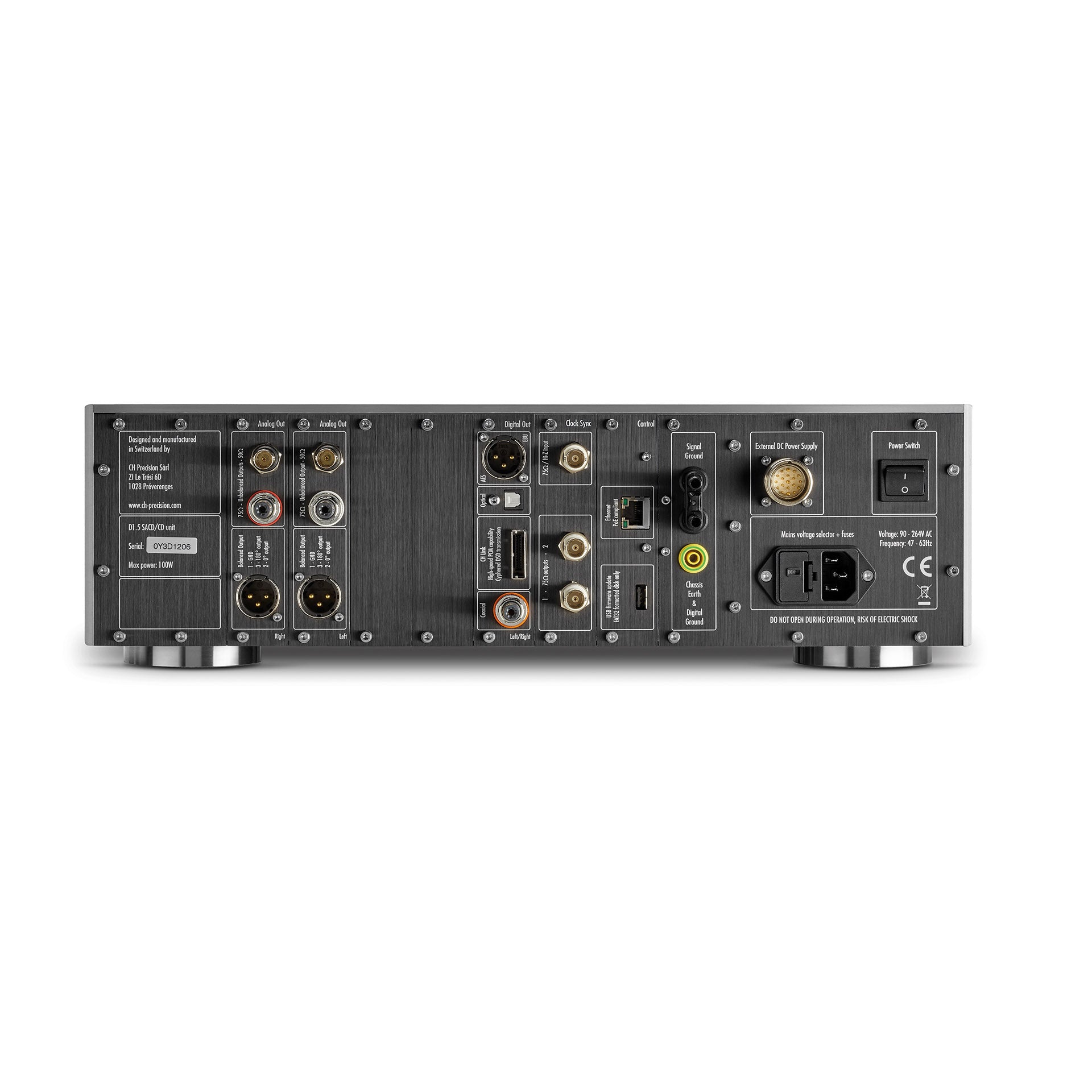 CH Precision D1.5 SACD/CD Player/Transport