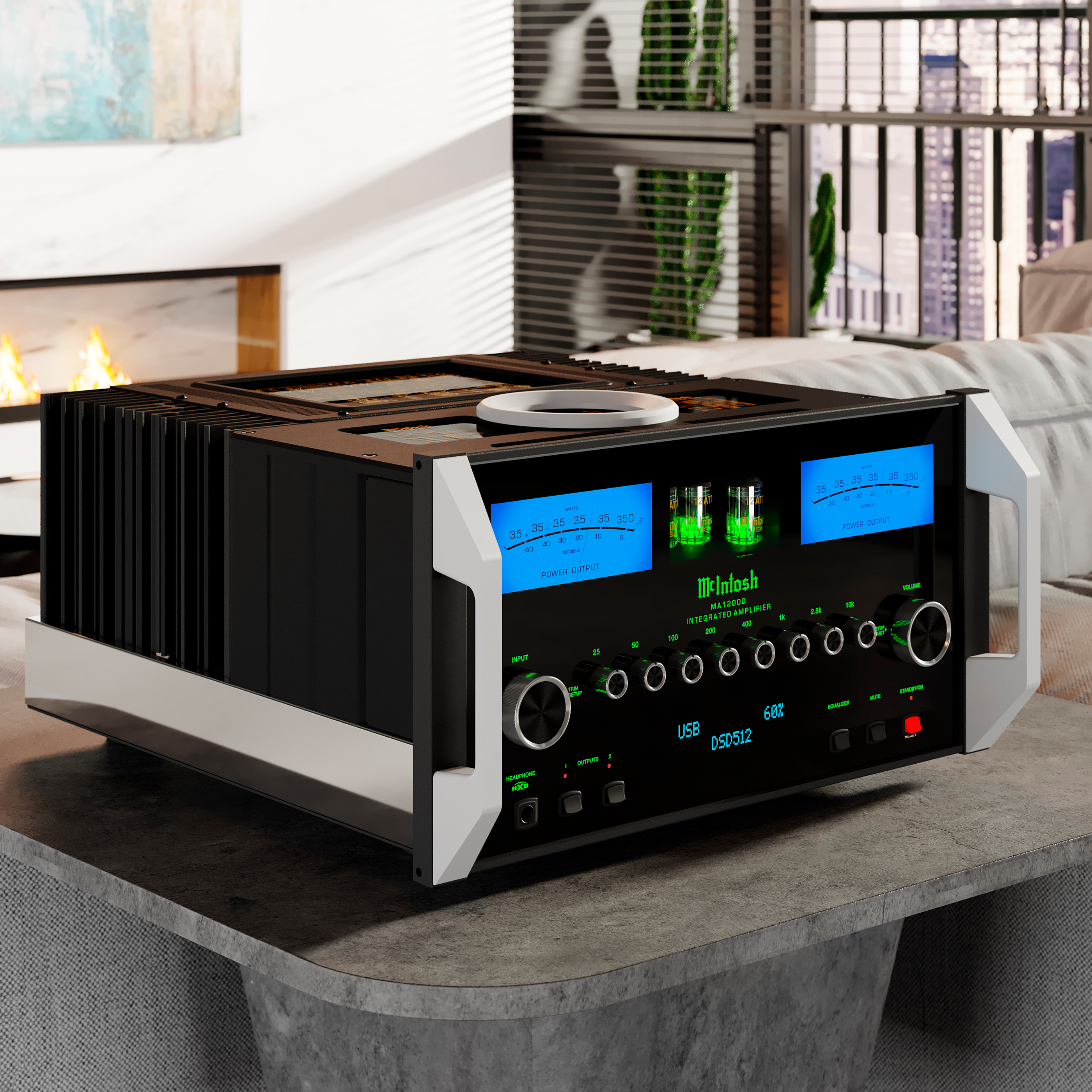 McIntosh MA12000 2-Channel Hybrid Integrated Amplifier