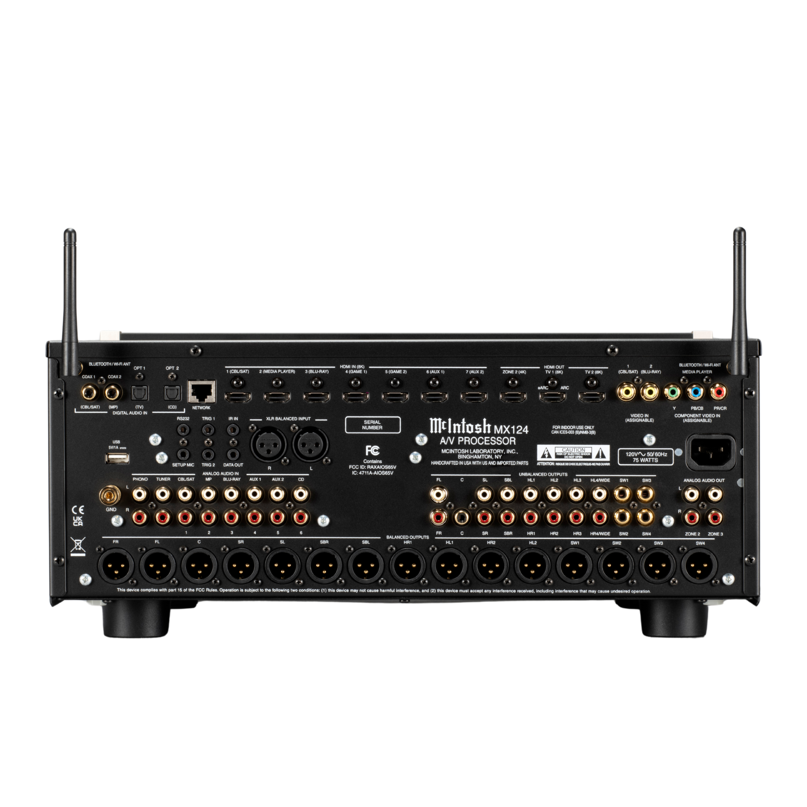 McIntosh MX124 A/V Processor
