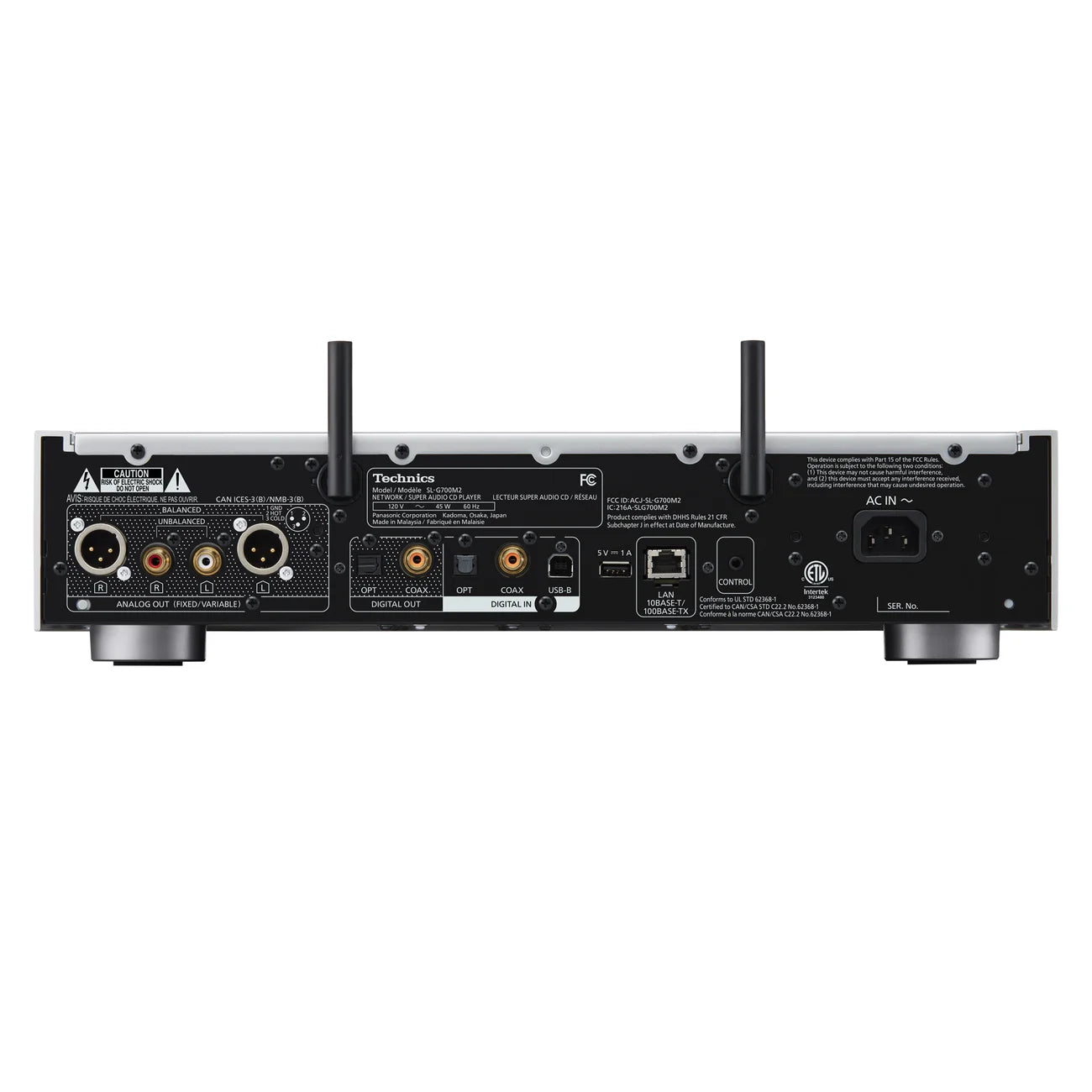 Technics Network / Super Audio CD Player - SL-G700M2